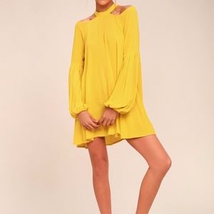 Free People Long Sleeve Halter Dress!! in blue too